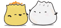 sosteamy dance boogie dumplings chacha Sticker