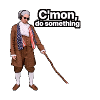 Come On Stick Sticker