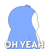 Oh Yeah Yes Sticker by Pudgy Penguins