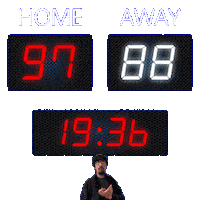 88 Away Sticker