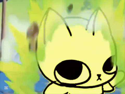 Dragon Ball Z Dancing Cat GIF