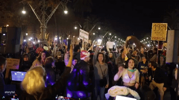 Hundreds Protest COVID Measures in Barcelona With Street Party