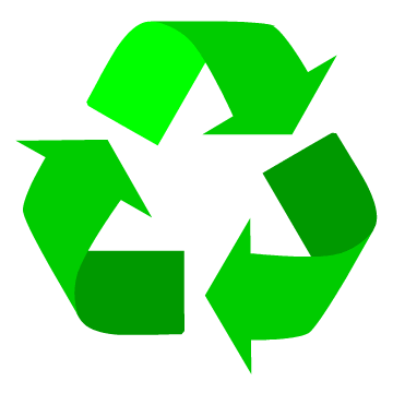TOSOC nature green recycle upcycle Sticker