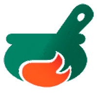 CyberCook fire cooking fogo panela Sticker