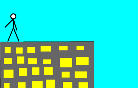 falling GIF