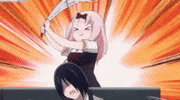 Bonk Chika Fujiwara GIF