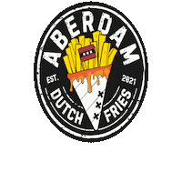 aberdam aberdam dutch fries aberdam dutch fries backyardbeachcollective Sticker