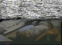 perlasardella glitch vhs lovers video art GIF