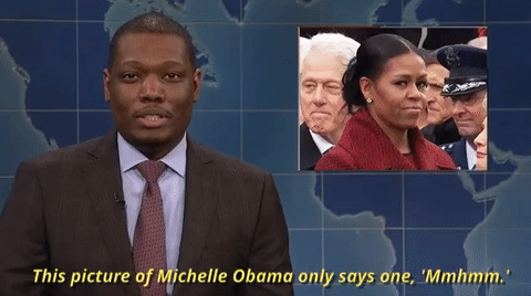 michelle obama snl GIF by Saturday Night Live