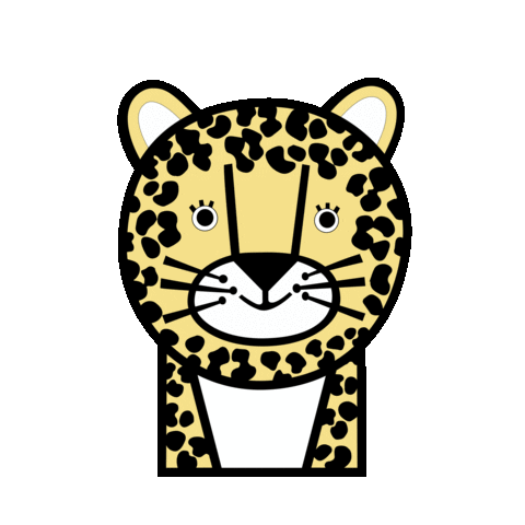 Leopard Sticker by Roarsome