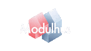 Modulhus god jul hus logga loga Sticker