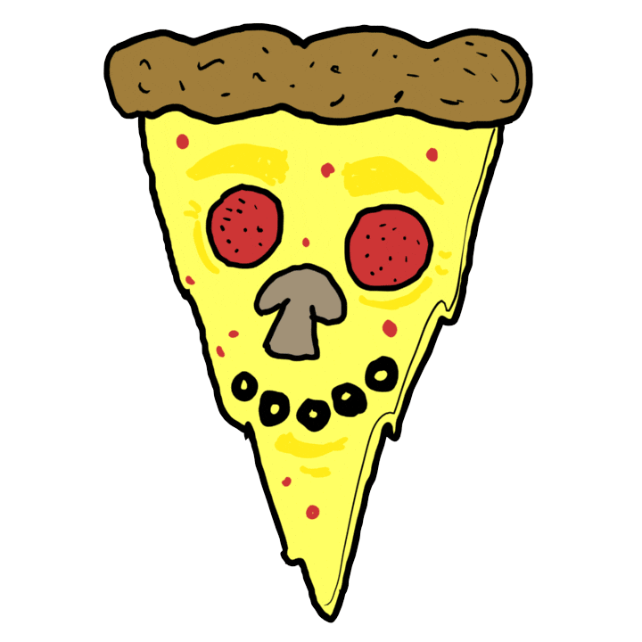 Hungry Food Sticker