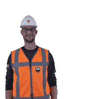 Bouw Hamer Sticker by DUS bv