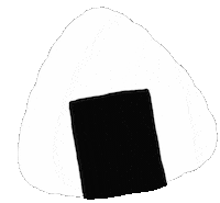 misumikado 日本 ごはん onigiri おにぎり Sticker