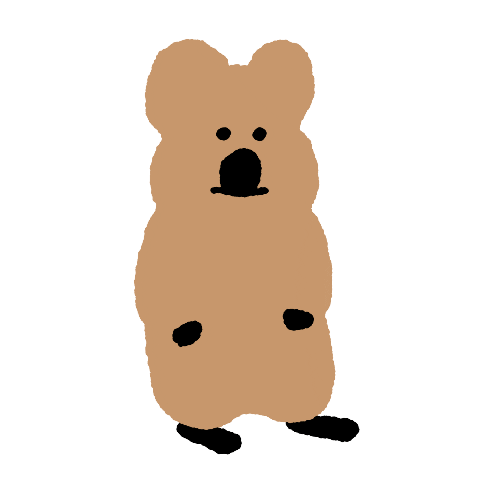 Emoji Quokka Sticker by Dinotaeng