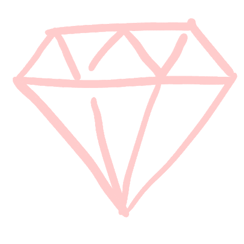 Diamond Sticker by Axolot Agencia