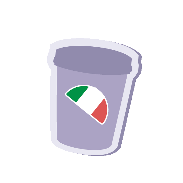 Staycation Coffeecups Sticker by Flight Fuel Coffee