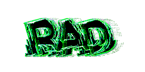 Glitch Sticker