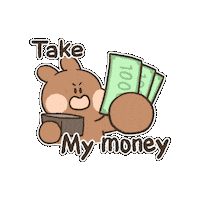 Money Take Sticker by antomignon