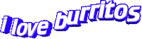 text burrito Sticker