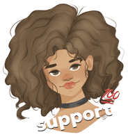 abbycamms abbycamms abbyyyarts Sticker