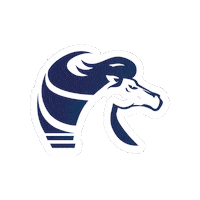 Mustang Sticker by Colegio Inglés