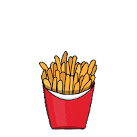 french potato Sticker by Pressenger