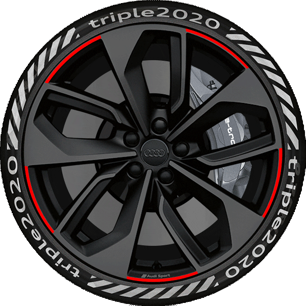 Wheel Sticker by Audi
