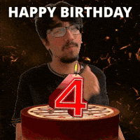 4Th Birthday 4 Years Old GIF