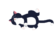 lofielgor music cat sleep chill Sticker