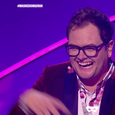 Alan Carr GIF by The Masked Singer UK