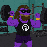 Pumping Iron Workout GIF by AtlantisDEX