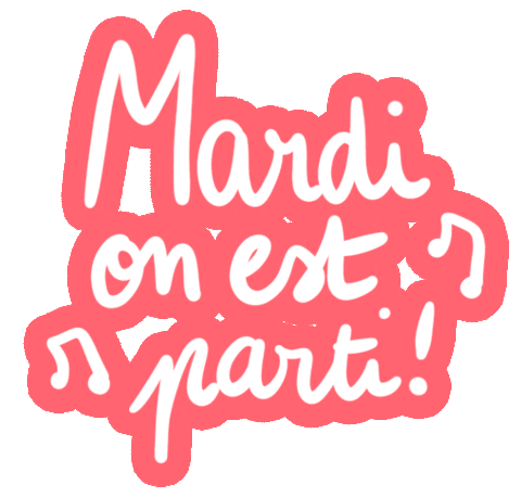 French Planning Sticker by Eledraws (Eleonore Bem)