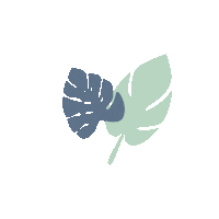 Flowers Leaf Sticker by The Nappy Gurus