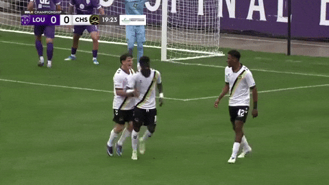 South Carolina Goal Celebration GIF by Charleston Battery