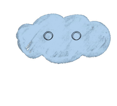 zine_nw giphyupload sad rain cloud Sticker