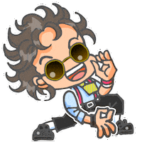 Airguitar Sticker