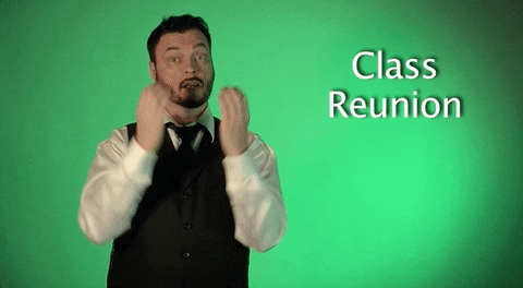 class reunion asl GIF by Sign with Robert
