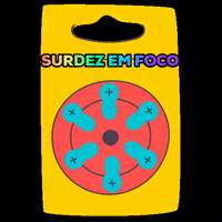 SurdezemFoco battery bateria surdo surdez GIF