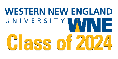 Class Of 2024 Wne Sticker by Western New England University