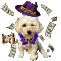 Dog Sticker by Pimp Yo Pets