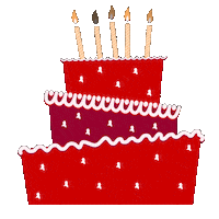 birthday cake Sticker by Brock University