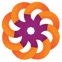 Flower The Portal Sticker by Clark Communications