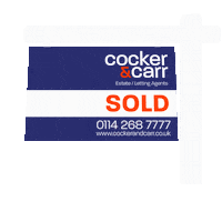 Cockerandcarr Sticker by Cocker & Carr Estate Agents