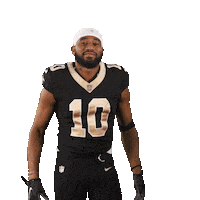 Football Sport Sticker by New Orleans Saints