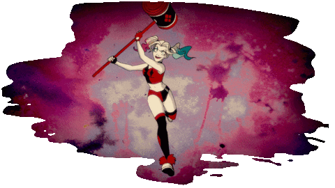 Harley Quinn Animation Sticker by HBO Max