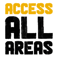 Access All Areas Festival Sticker by Nathan Reinds