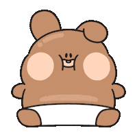 Happy Rabbit Sticker by antomignon