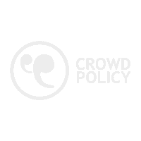 Crowdpolicy crowdpolicy Sticker