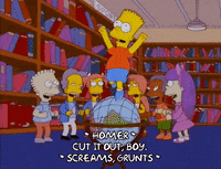 bart simpson terri mackleberry GIF